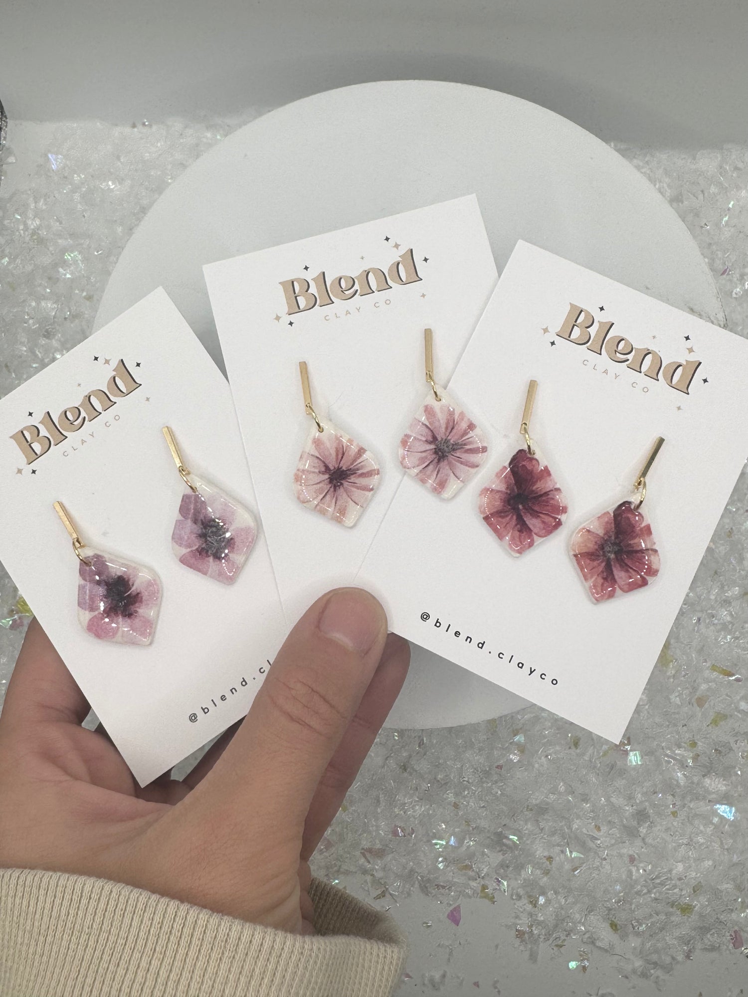 Clay Dangles & Hoops