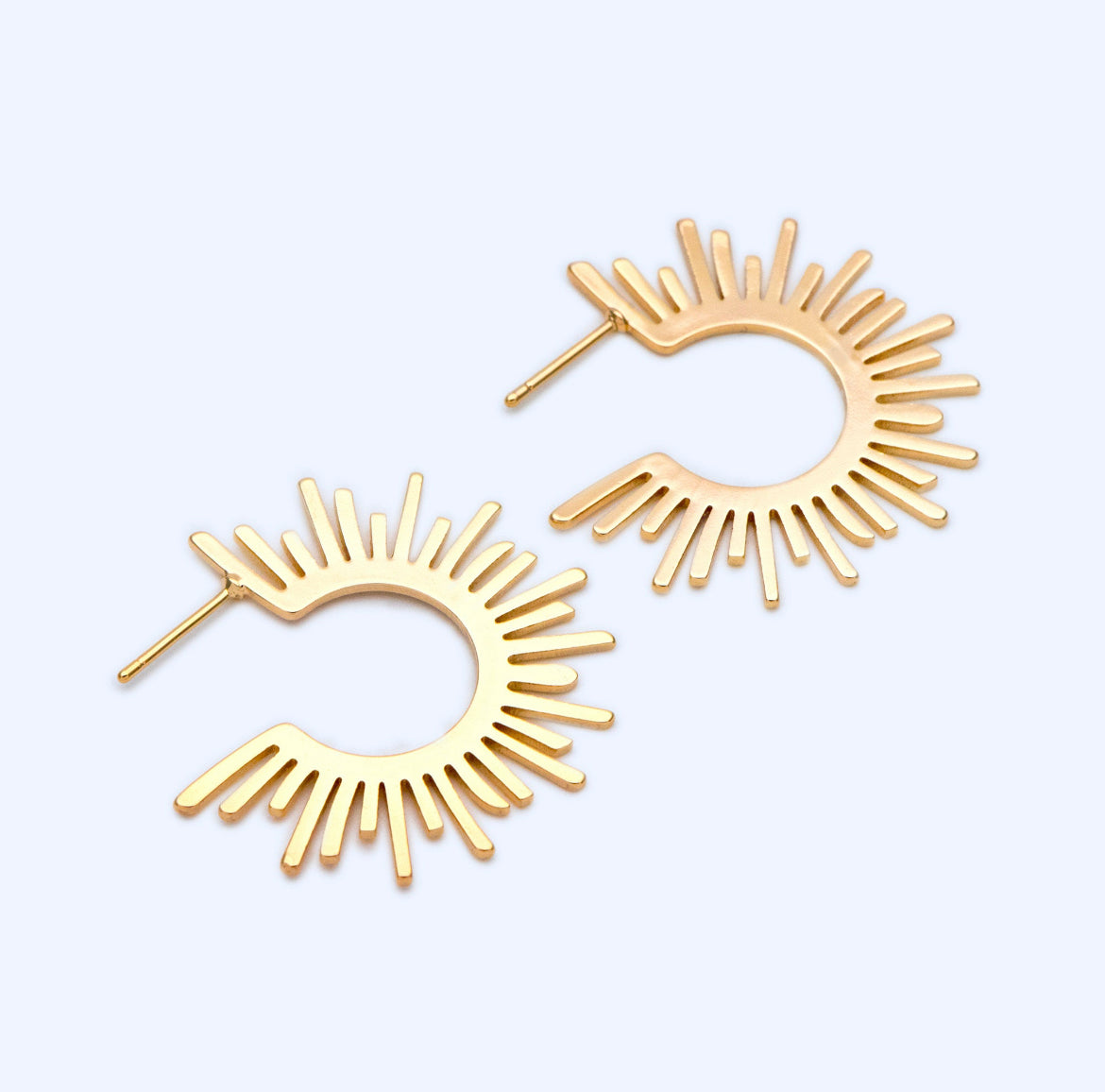 Sunburst Hoops