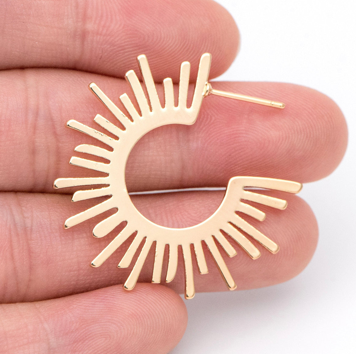 Sunburst Hoops